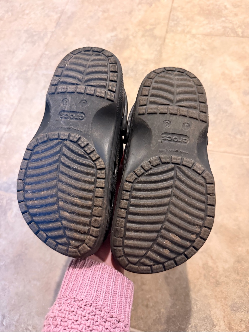 Boys black Crocs - Picture 2 of 3